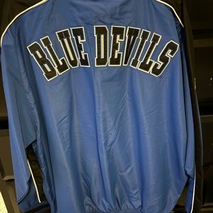 Duke blue devils pull over ,wind breaker trainer zip up and shorts